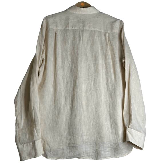 Vilebrequin Men's Beige Linen Shirt - Picture 2 of 9